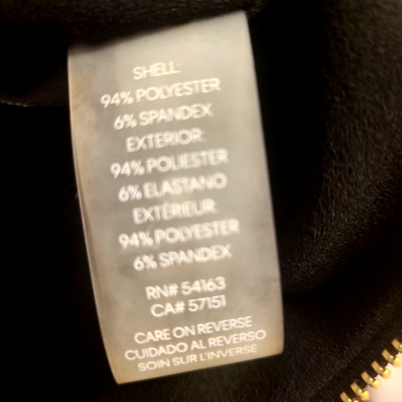 NWT Calvin Klein High Waist Wide Leg Black Romper Size 2 - Picture 7 of 9